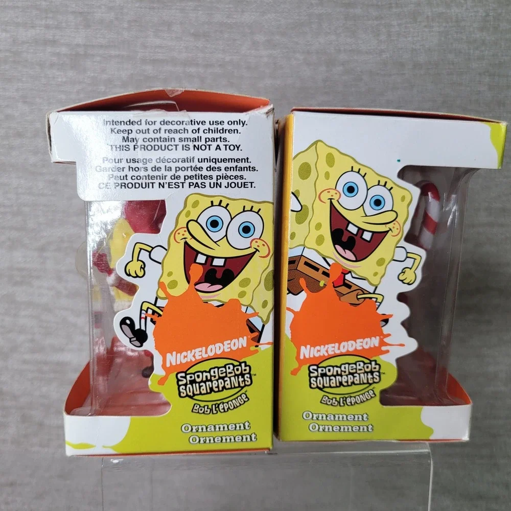 SpongeBob SquarePants Patrick Star Christmas Ornaments 2006 American Greetings